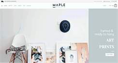 Desktop Screenshot of maple-studio.com